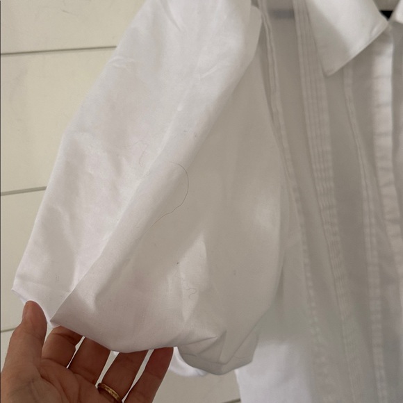 Banana Republic Size S VIDA POPLIN BLOUSE - Picture 6 of 16